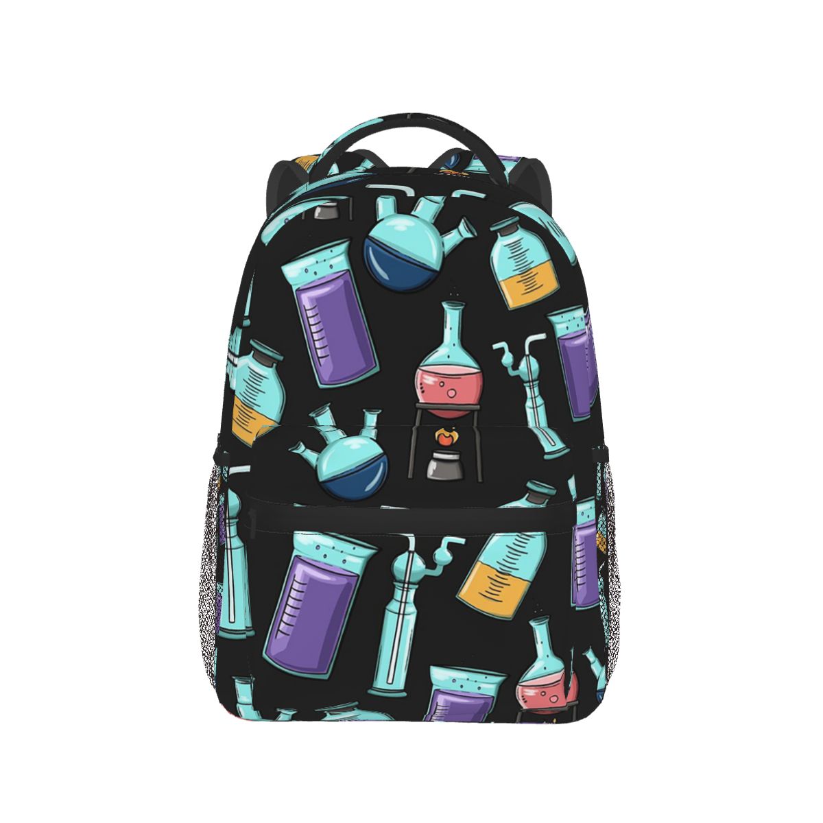 Interior Design Lab - Mochila colorida com design de equipamentos