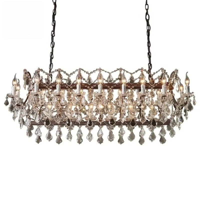 Interior Design Industrial Style - Lustre de Cristal Estilo Industrial com