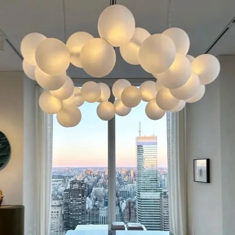 Interior Design Luxury Living Room - Lustre Nórdico para Sala de Estar,