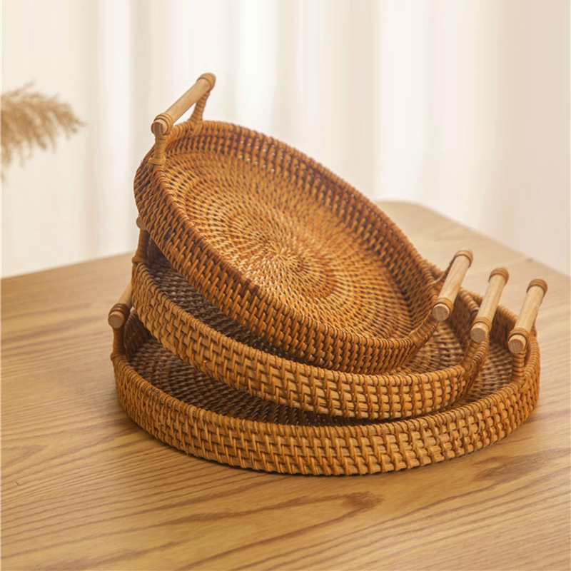 Rattan Tray Handle - Alça de rattan alça cesta de