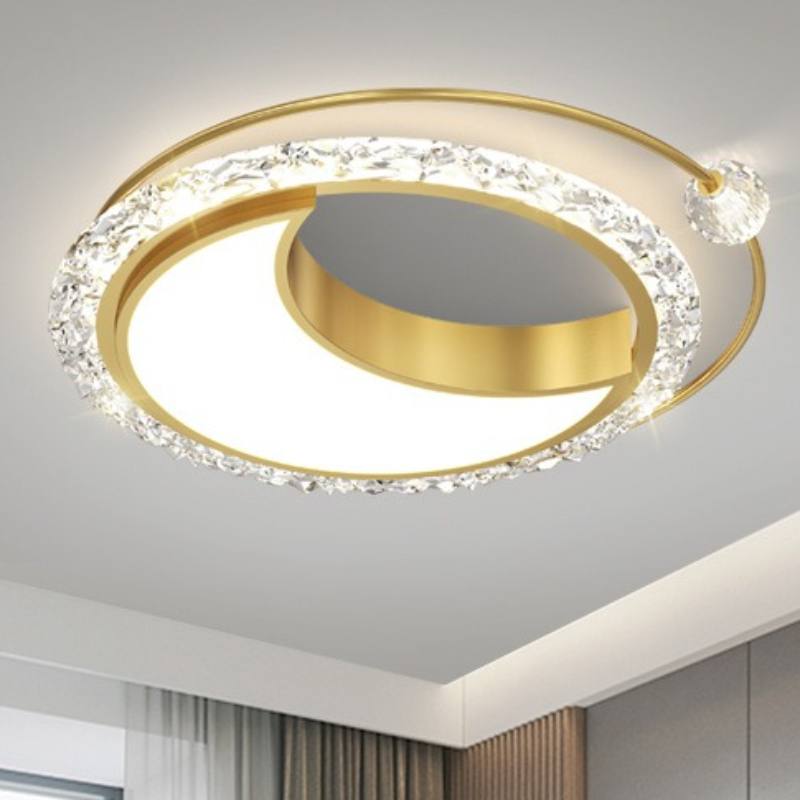 Interior Design Luxury Living Room - Luminária de Teto LED de Ferro