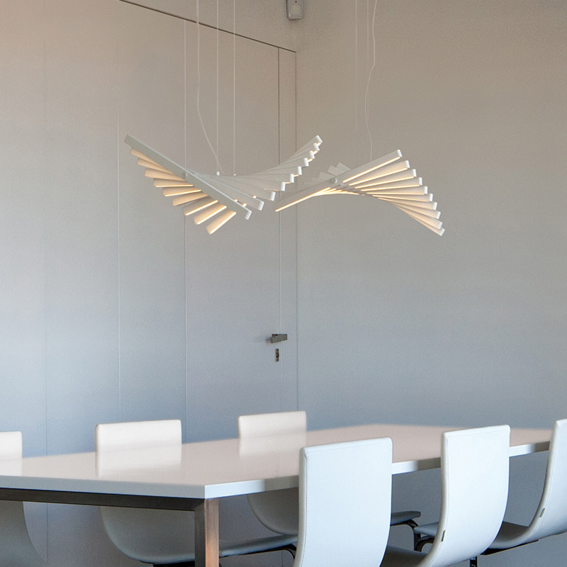 Lustre de espinha de peixe nór - Interior Design Meeting Room avaliação e preço