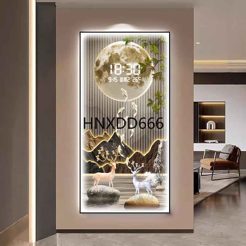 Relógio de parede de luxo com  - Interior Design Luxury Living Room avaliação e preço