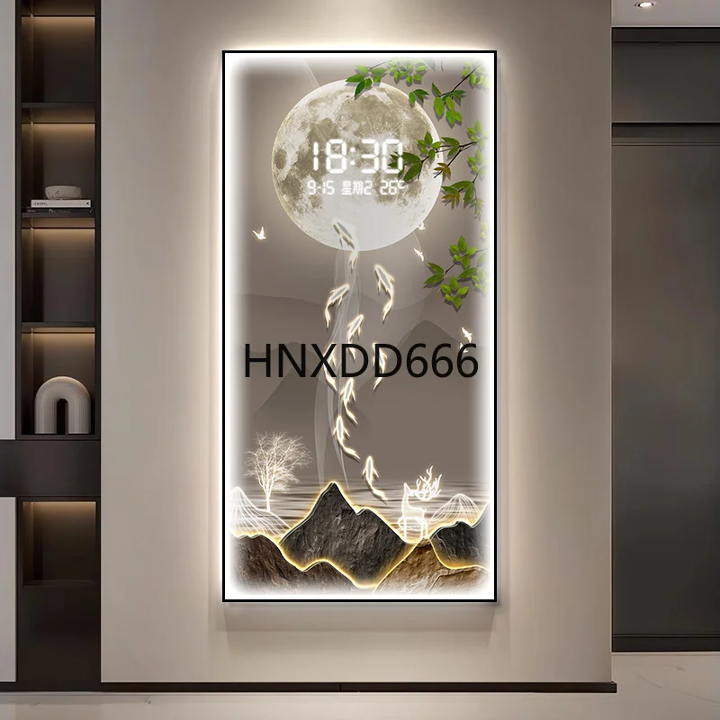 Relógio de parede de luxo com  - Interior Design Luxury Living Room avaliação e preço