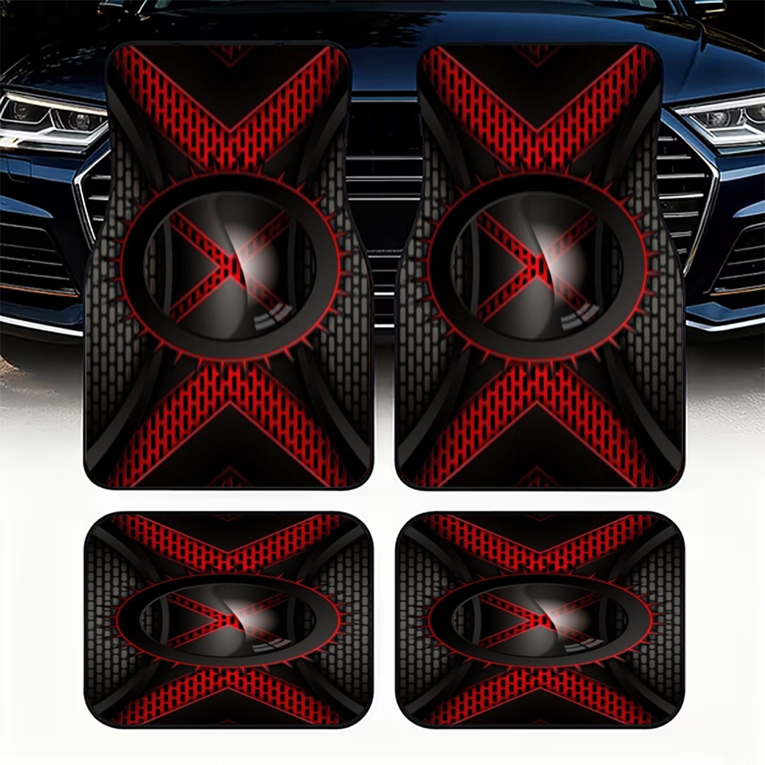 Conjunto de 4 Tapetes para Car - Interior Design Industrial Style avaliação e preço