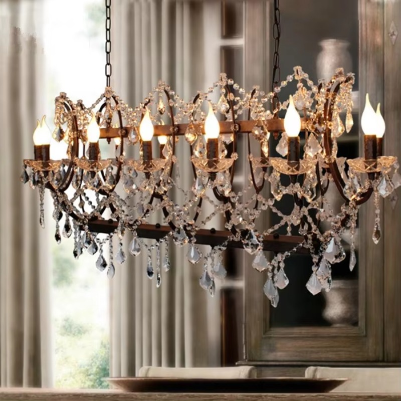 Lustre de Cristal Estilo Indus - Interior Design Industrial Style avaliação e preço