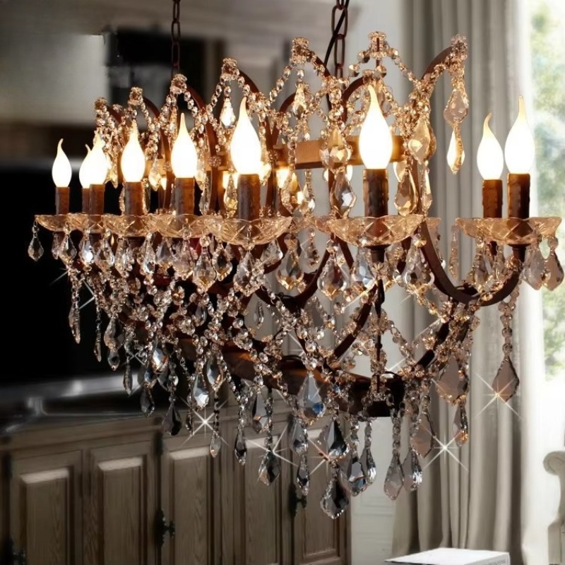 Lustre de Cristal Estilo Indus - Interior Design Industrial Style avaliação e preço