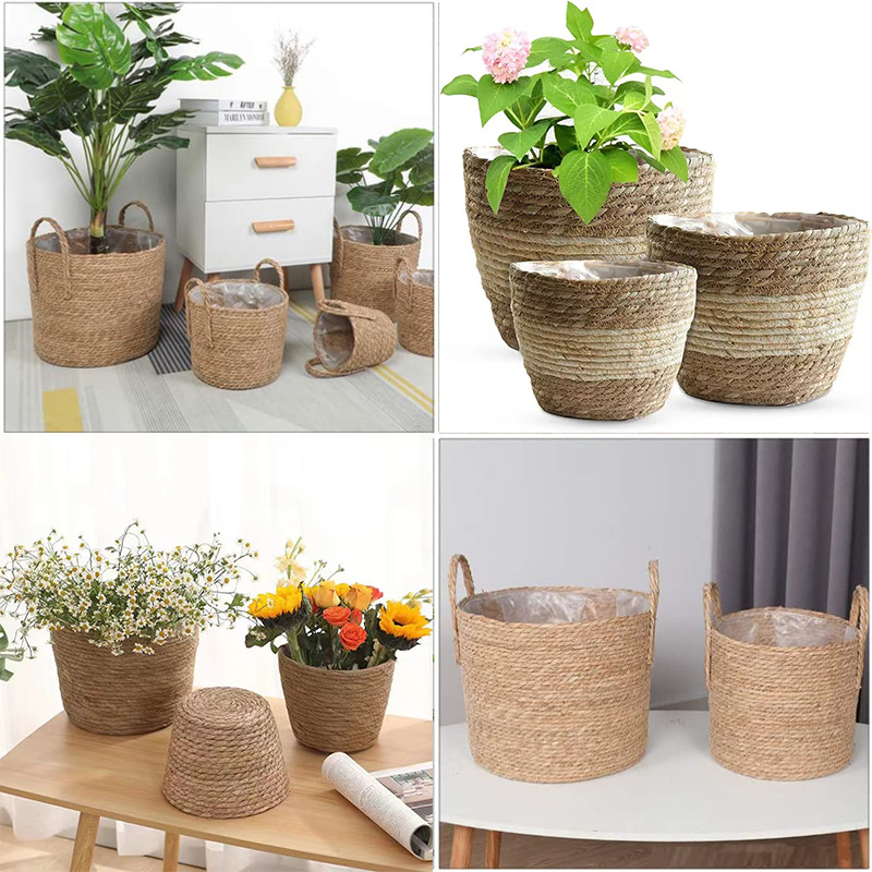 1 peça plantadores de alça de  - Rattan Tray Handle avaliação e preço