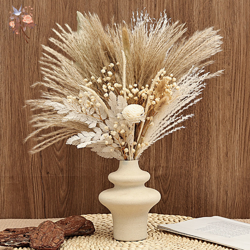 40 peças secas pampas palmas f - Dried Pampas Bundle avaliação e preço