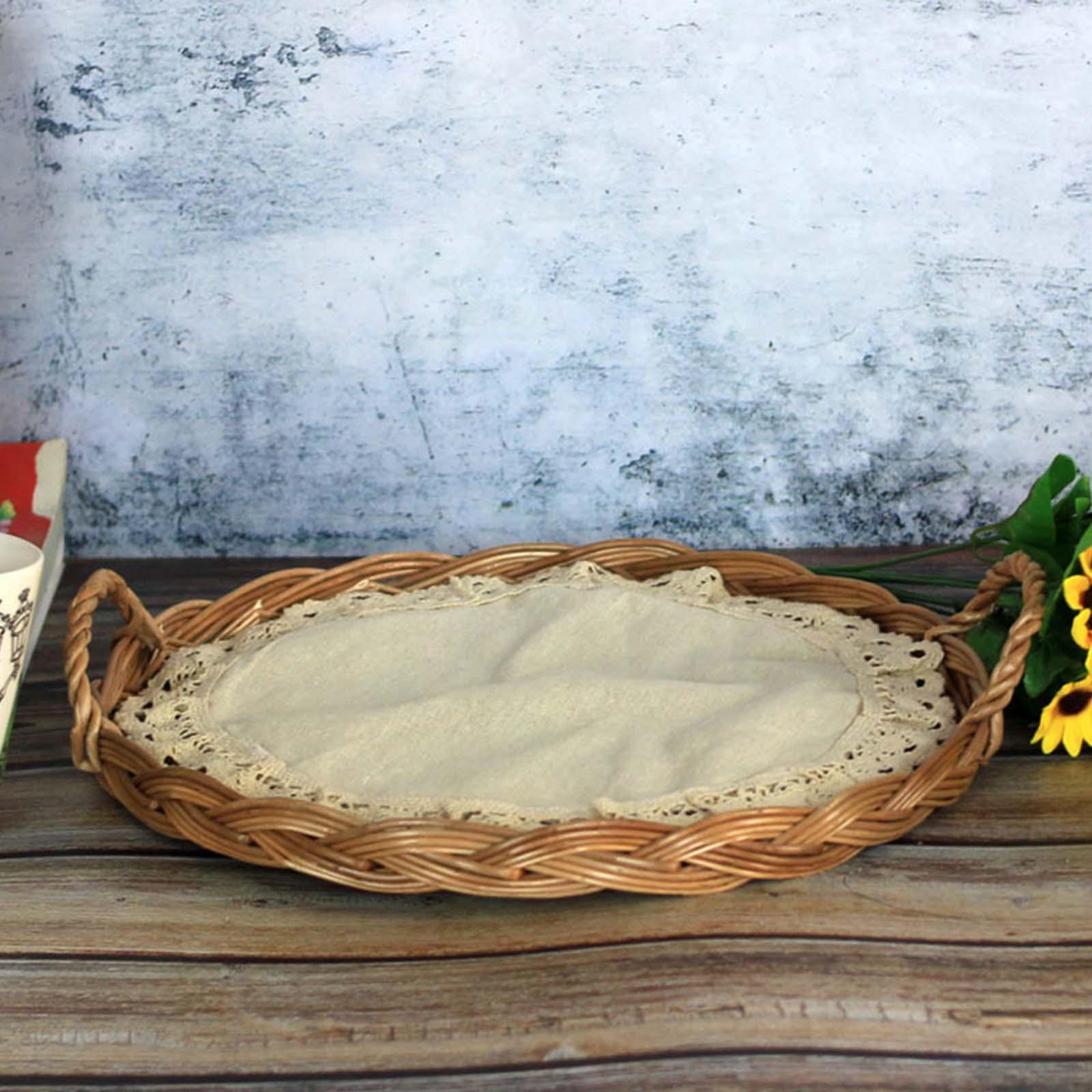Tampa de Cúpula para Alimentos - Rattan Tray Handle avaliação e preço