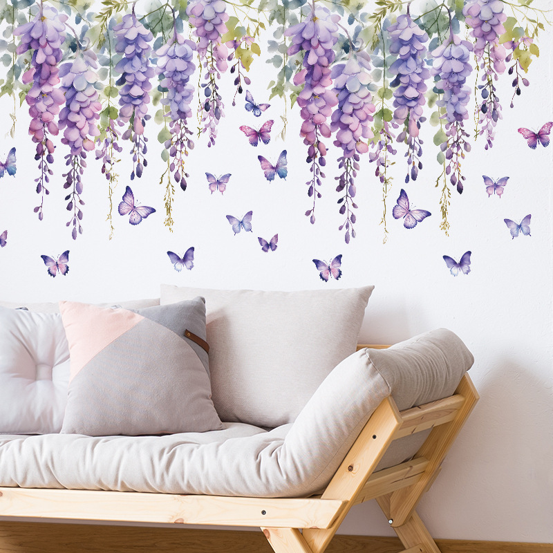 Adesivos de parede florais de  - Interior Design Of House avaliação e preço