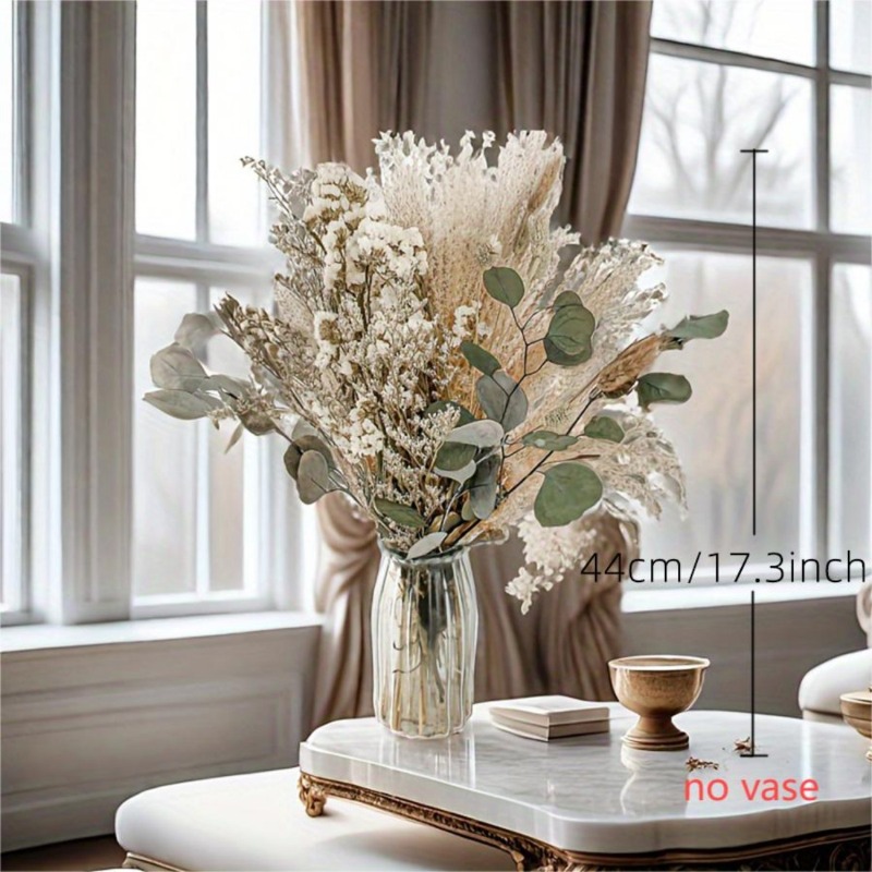 45 Peças de Flores Secas Mista - Dried Pampas Bundle avaliação e preço