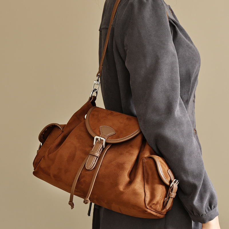 Bolsa feminina de camurça sint - Interior Design Vintage Style avaliação e preço