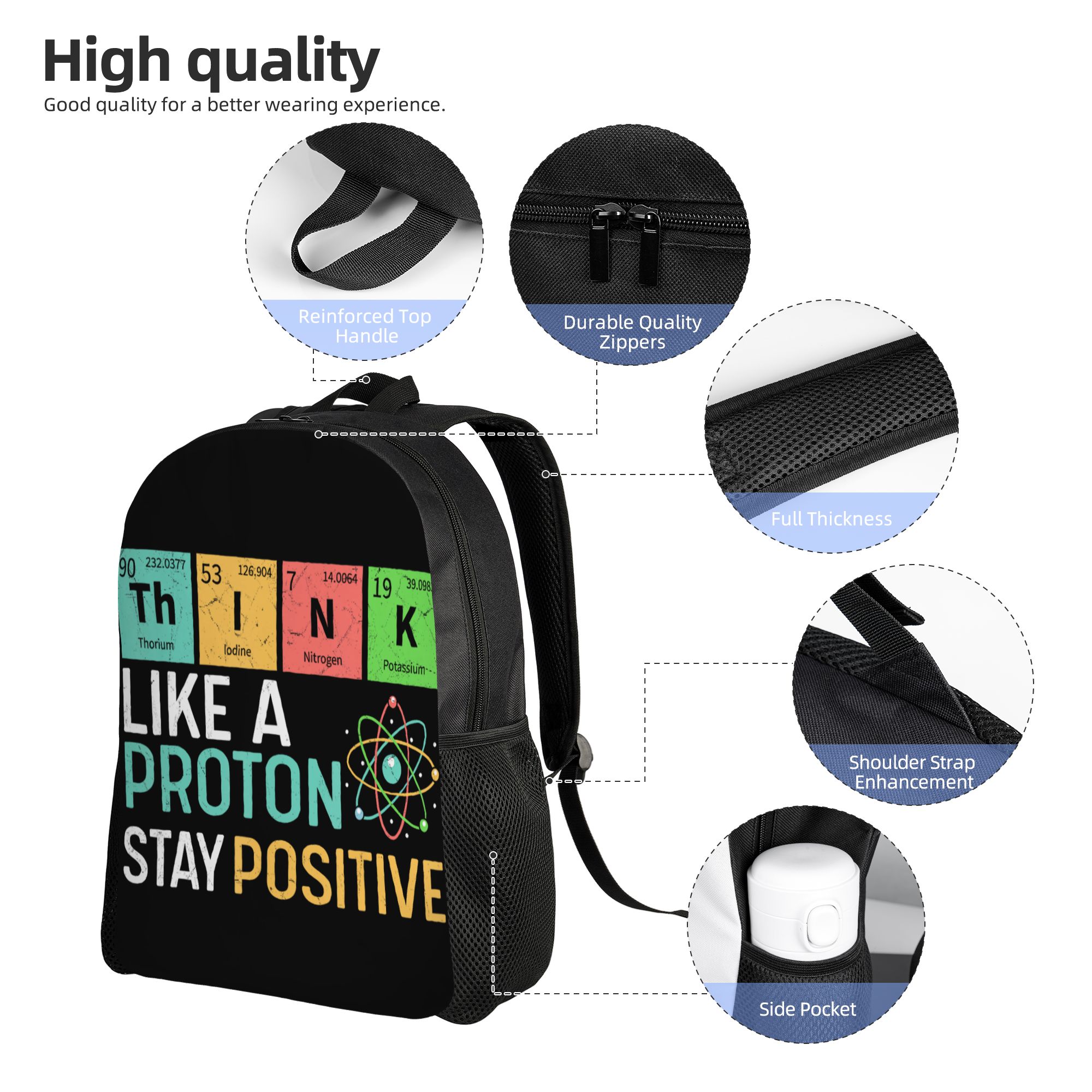 Mochila Grande de Poliéster pa - Interior Design Lab avaliação e preço