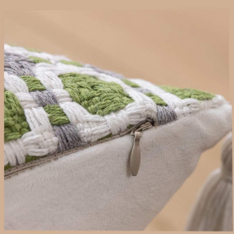 Capa de Almofada Decorativa Mo - Textured Throw Natural avaliação e preço
