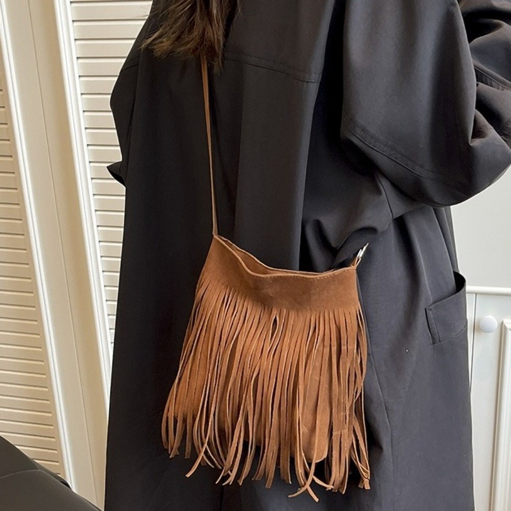 Bolsa Retro com Franjas, Grand - Interior Design Vintage Style avaliação e preço