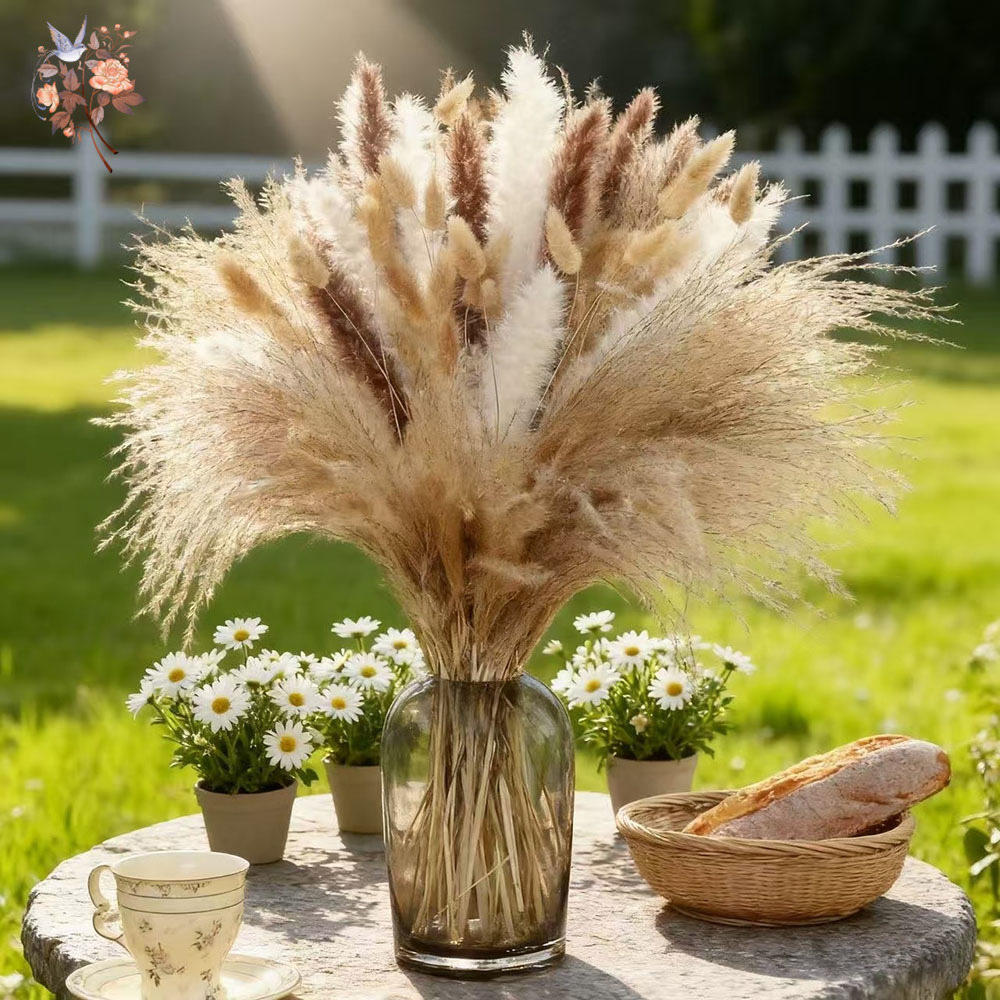 Buquê de Flores Naturais Secas - Dried Pampas Bundle avaliação e preço