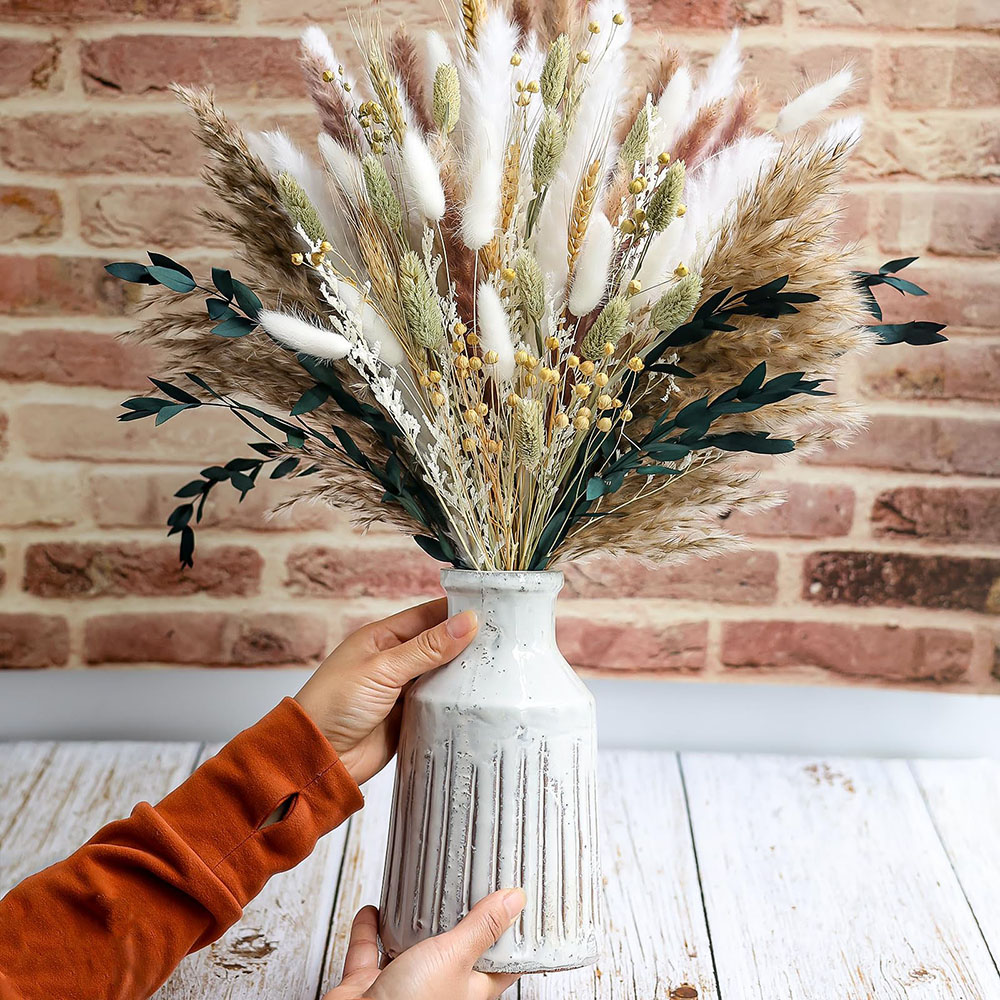 Buquê de grama de pampas secas - Dried Pampas Bundle avaliação e preço