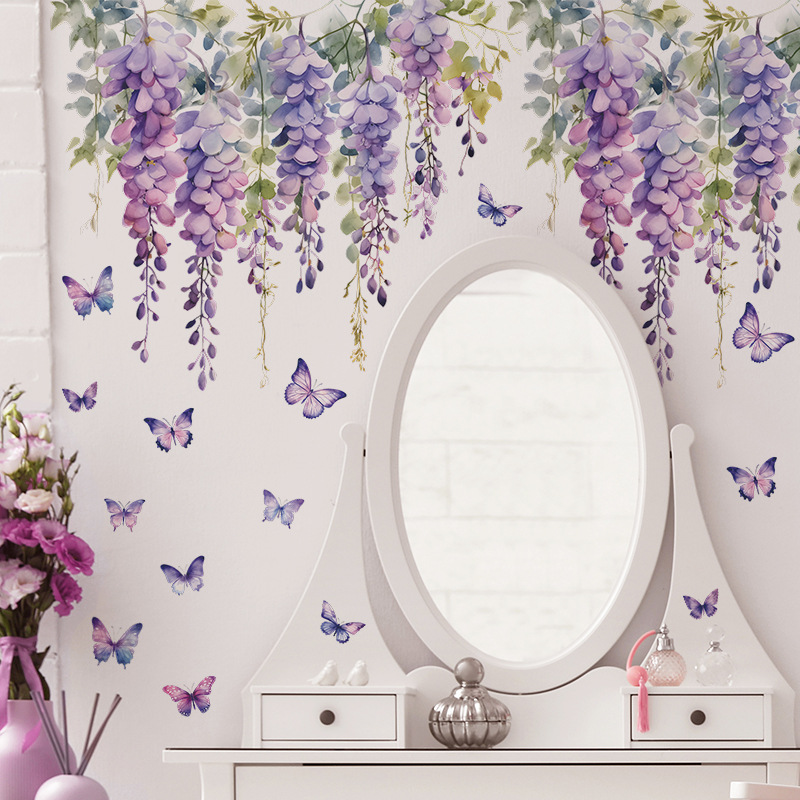 Adesivos de parede florais de  - Interior Design Of House avaliação e preço