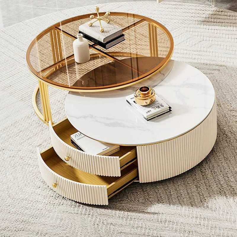 Conjunto de Mesa de Café Moder - Interior Design Luxury Living Room avaliação e preço