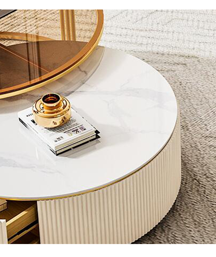 Conjunto de Mesa de Café Moder - Interior Design Luxury Living Room avaliação e preço